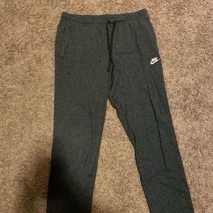nike men’s grey sweatpants